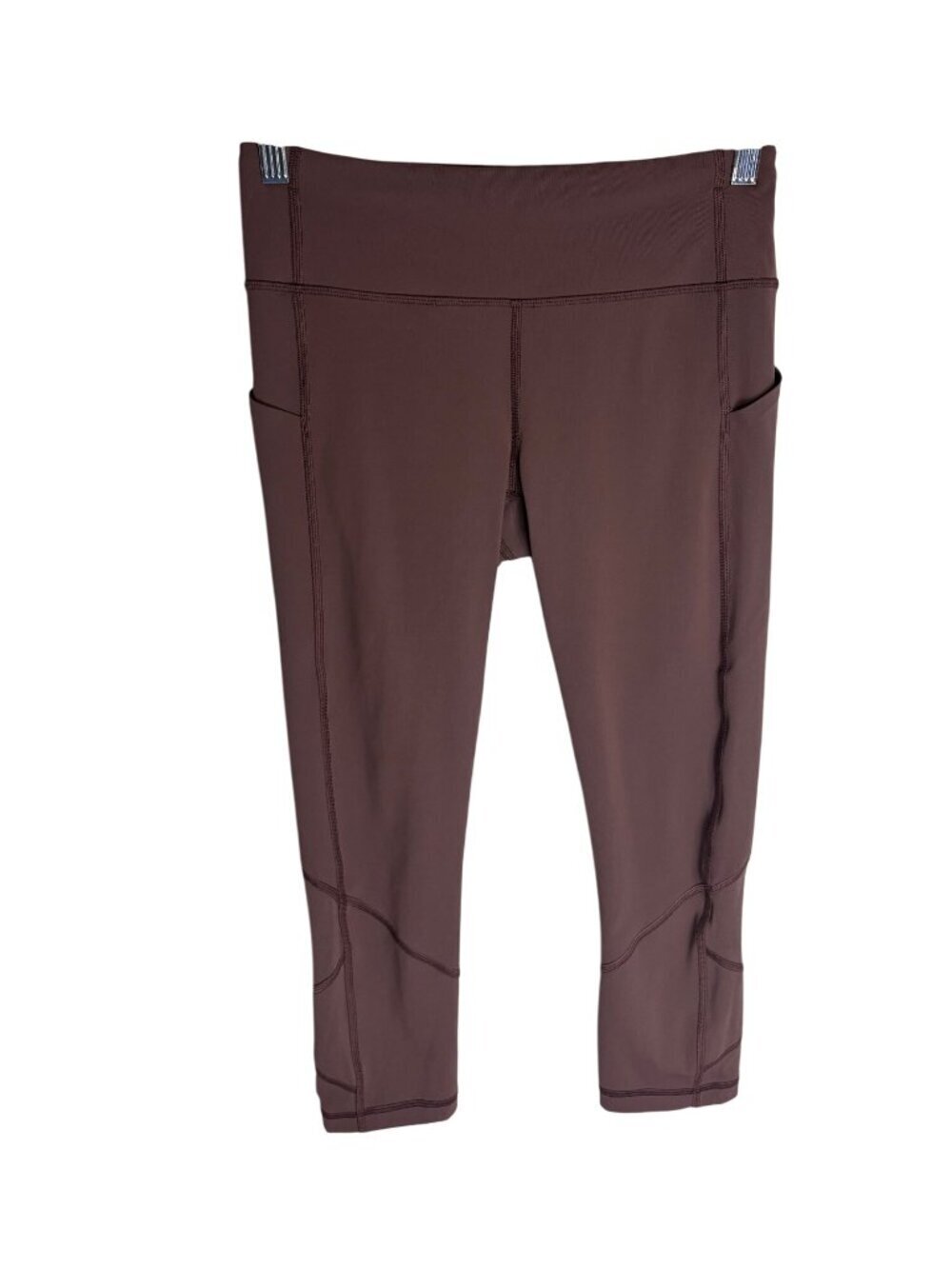 Lululemon Pace Rival Cropped Cherry Cola-sz 6